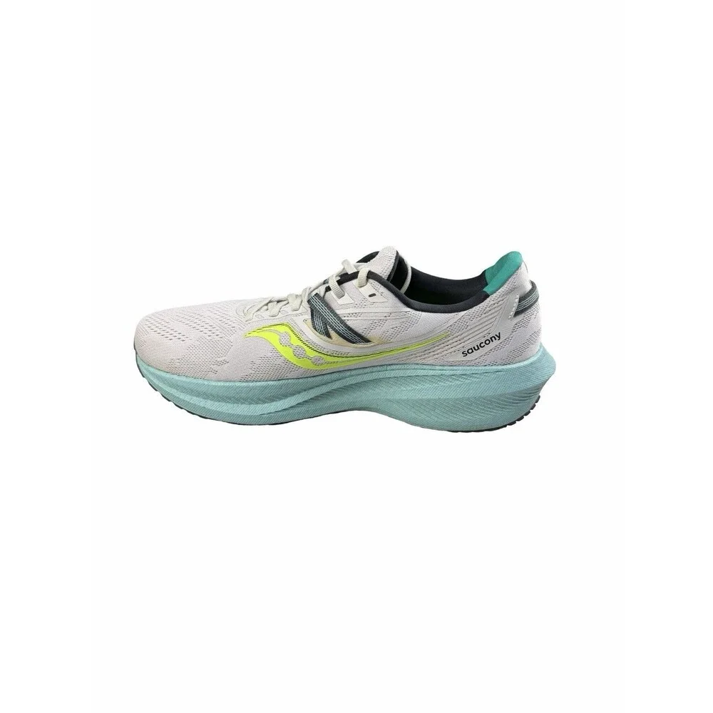 Saucony Triumph 20 Fog Mineral Running Shoes Men's Size 11.5 Sneakers Athletic